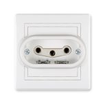 Aling priključnica šuho III keramičko jezgro bela 602.000 Prestige