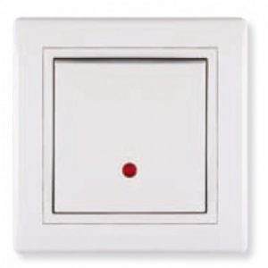 Aling običan prekidač sa indikatorom beli 16A 6191.00 Prestige