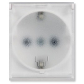Aling 2M priključnica šuho II sa poklopcem bela 16A 653.0T MODE
