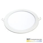 M18UO CCT 18W 3000~6500K beli ugradni okrugli LED panel Mitea Lighting