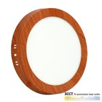 M18NO-WD 18W 3000K boja drveta nadgradni okrugli LED panel Mitea Lighting (Kopiraj) (Kopiraj) (Kopiraj)