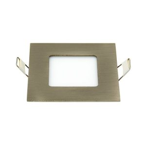 M3UK-SN 3W 6500K hrom ugradni kvadratni LED panel Mitea Lighting