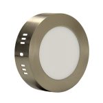 M6NO SN 6W 6500K beli nadgradni okrugli LED panel Mitea Lighting