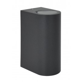 M952010 C Max.2x35W crna IP44 2xGU10 baštenska lampa zidna Mitea Lighting