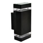 M035 C Max.2x35W crna IP44 2xGU10 lampa zidna Mitea Lighting