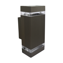 M035 B Max.2x35W braon IP44 2xGU10 zidna lampa Mitea Lighting