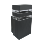 M036 II A Max.1x35W antracit siva IP44 1xGU10 dva reda lampa zidna Mitea Lighting