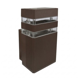 M036 II B Max.1x35W braon IP44 1xGU10 dva reda zidna lampa Mitea Lighting