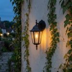 M2002-D Max.1x60W crni IP44 E27 baštenska lampa - fenjer Mitea Lighting