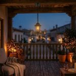 M2002-V Max.1x60W crni IP44 E27 baštenska lampa - fenjer Mitea Lighting