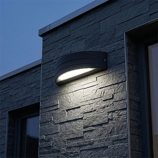 M954030 C 3W 4000K crna IP54 L295xW85xH65mm LED baštenska zidna lampa 400lm Mitea Lighting - Slika 2