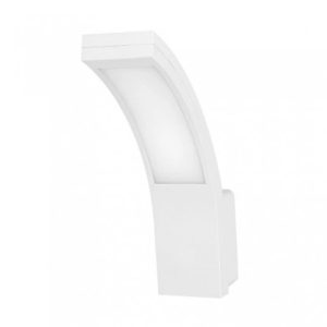 AD-OP-6109WLPM4 10W 4000K LED bela spoljna zidna lampa IP54 3Y PIRYT ADVITI