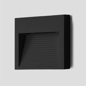 M953025-1 6W 4000K crna IP65 120x120x18mm kvadratna SMD LED zidna lampa-spoljna nadgradna 40lm Mitea Lighting
