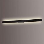 M1058/1000 18W 4000K crna IP54 LED zidna lampa 1600lm Mitea lighting