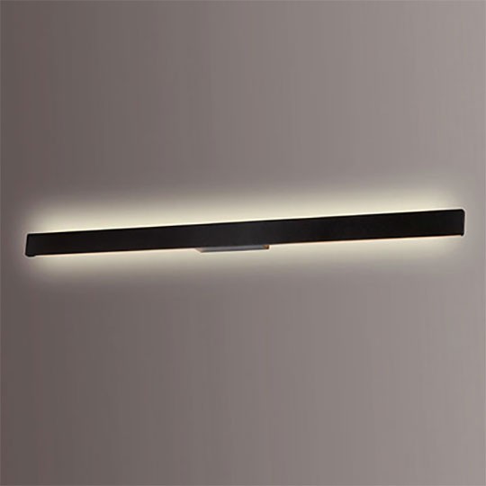 M1058/1000 18W 4000K crna IP54 LED zidna lampa 1600lm Mitea lighting