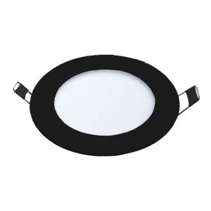 M6UO-BK 6W 4000K crni ugradni okrugli LED panel Mitea Lighting