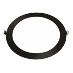 M18UO-BK 18W 6500K crni ugradni okrugli LED panel Mitea Lighting