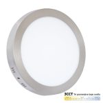 M24NO-SN-CCT 24W 3000~6500K saten nikl nadgradni okrugli LED panel Mitea Lighting
