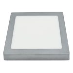 M18NK-SIL-CCT 18W 3000~6500K srebrni nadgradni kvadratni LED panel Mitea