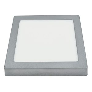 M18NK-SIL-CCT 18W 3000~6500K srebrni nadgradni kvadratni LED panel Mitea