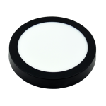 M18NO-BK-CCT 18W 3000~6500K crni nadgradni okrugli LED panel Mitea Lighting