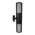 M918 CRNA baštenska lampa zidna IP54 2xGU10 Mitea Lighting