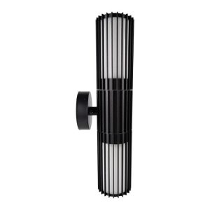 M918 CRNA baštenska lampa zidna IP54 2xGU10 Mitea Lighting