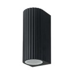 M955020 B CRNA baštenska lampa zidna 2xGU10 IP65 Mitea Lighting