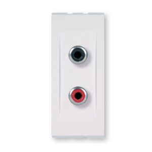 Aling 1M audio priključnica bela 6627.0 MODE