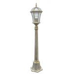 M2004-SV Max.1x60W beli IP44 E27 baštenska lampa, fenjer Mitea Lighting