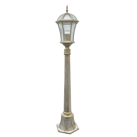 M2004-SV Max.1x60W beli IP44 E27 baštenska lampa, fenjer Mitea Lighting