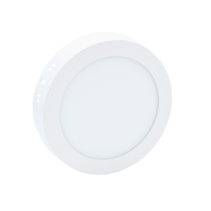 M12NO 12W 6500K beli nadgradni okrugli LED panel Mitea Lighting