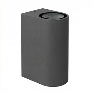 M952010 A Max.35W antracit siva IP44 2xGU10 baštenska lampa zidna Mitea Lighting