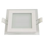 MPC6-K 6W 6500K beli stakleni ugradni kvadratni LED panel Mitea Lighting