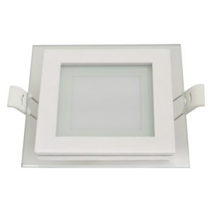 MPC6-K 6W 6500K beli stakleni ugradni kvadratni LED panel Mitea Lighting