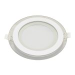 MPC12 12W 6500K beli stakleni ugradni okrugli LED panel Mitea Lighting
