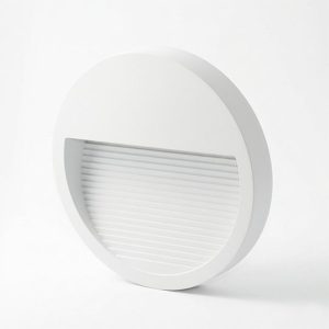 M953023 3W 4000K bela IP65 Ø95xH18mm LED zidna lampa-spoljna nadgradna 50lm Mitea Lighting