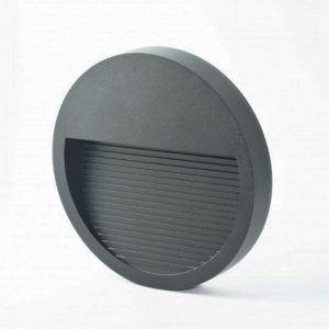 M953023 3W 4000K siva IP65 Ø95xH18mm LED zidna lampa-spoljna nadgradna 50lm Mitea Lighting
