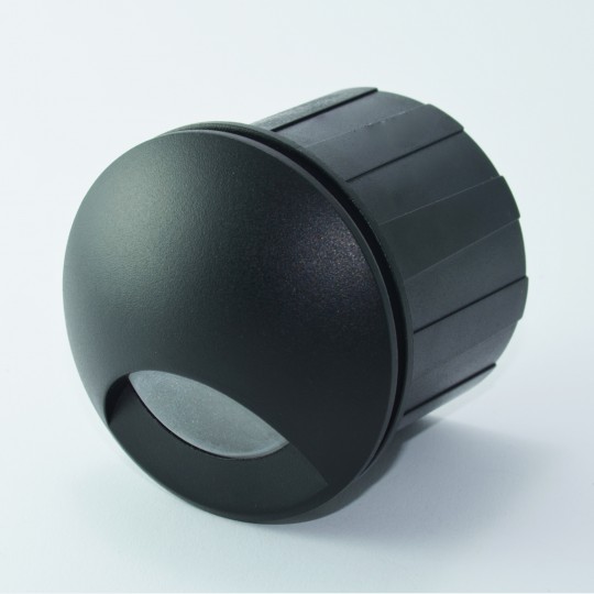 M953032 3W 4000K crna IP65 Ø60x58,5mm LED zidna lampa-spoljna ugradna 15lm Mitea Lighting