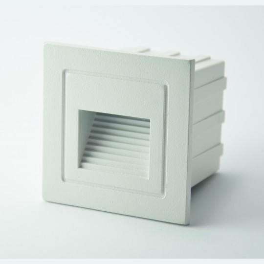 M953041 3W 4000K bela IP65 60x60x47mm LED zidna lampa-spoljna ugradna 30lm Mitea Lighting