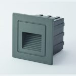 M953041 3W 4000K siva IP65 60x60x47mm LED zidna lampa-spoljna ugradna 30lm Mitea Lighting
