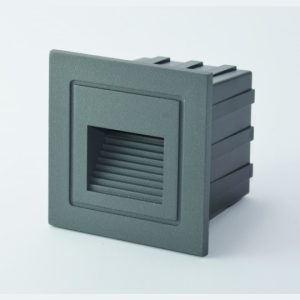 M953041 3W 4000K siva IP65 60x60x47mm LED zidna lampa-spoljna ugradna 30lm Mitea Lighting
