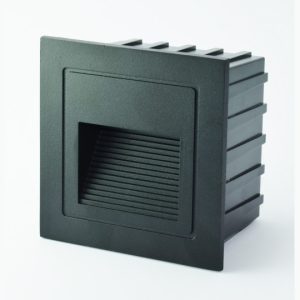M953042 3W 4000K crna IP65 85x85x53mm LED zidna lampa-spoljna ugradna 30lm Mitea Lighting