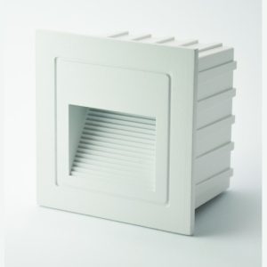 M953042 3W 4000K bela IP65 85x85x53mm LED zidna lampa-spoljna ugradna 30lm Mitea Lighting