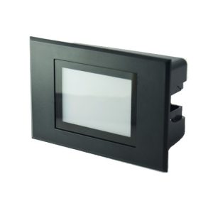 M953011 3W 4000K crna IP65 120x80x50mm LED zidna lampa-spoljna ugradna 110lm Mitea Lighting