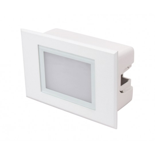 M953011 3W 4000K bela IP65 120x80x50mm LED zidna lampa-spoljna ugradna 110lm Mitea Lighting