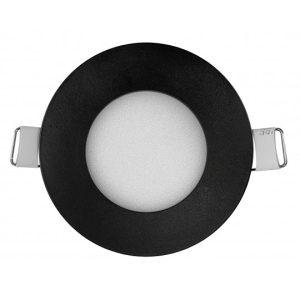 M3UO-BK 3W 6500K crni ugradni okrugli LED panel Mitea Lighting