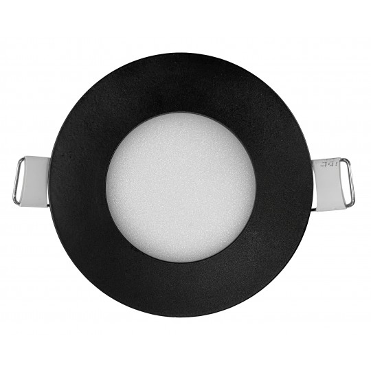 M3UO-BK 3W 6500K crni ugradni okrugli LED panel Mitea Lighting