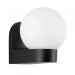 M999040 Max.1x60W bela IP44 E27 kugla zidna lampa Mitea Lighting