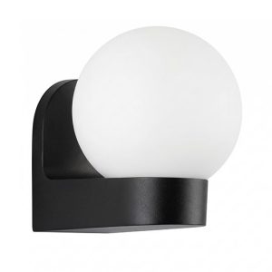 M999040 Max.1x60W bela IP44 E27 kugla zidna lampa Mitea Lighting